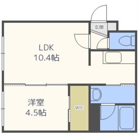 ＥＣＬＡＴ厚別の物件間取画像